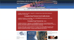 Desktop Screenshot of egf.pl